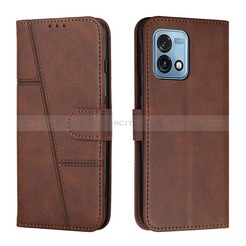 Coque Portefeuille Livre Cuir Etui Clapet Y01X pour Motorola Moto G Stylus (2023) 5G Marron Plus