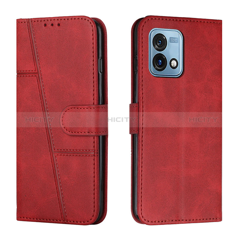 Coque Portefeuille Livre Cuir Etui Clapet Y01X pour Motorola Moto G Stylus (2023) 5G Rouge Plus