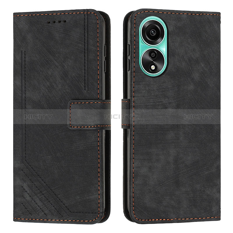 Coque Portefeuille Livre Cuir Etui Clapet Y01X pour Oppo A78 4G Plus