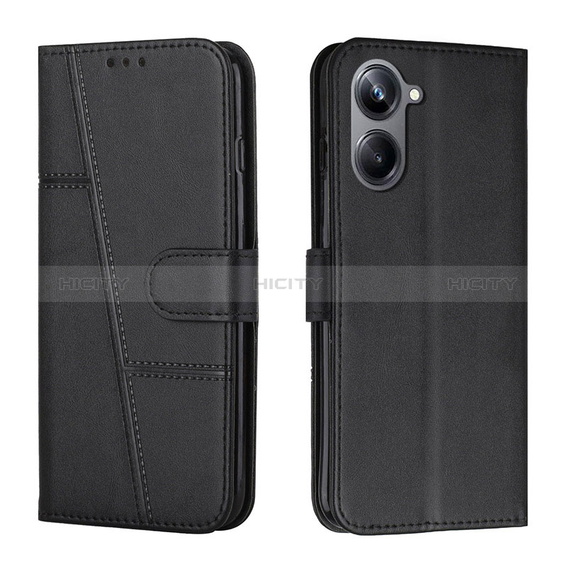 Coque Portefeuille Livre Cuir Etui Clapet Y01X pour Realme 10 4G Noir Plus