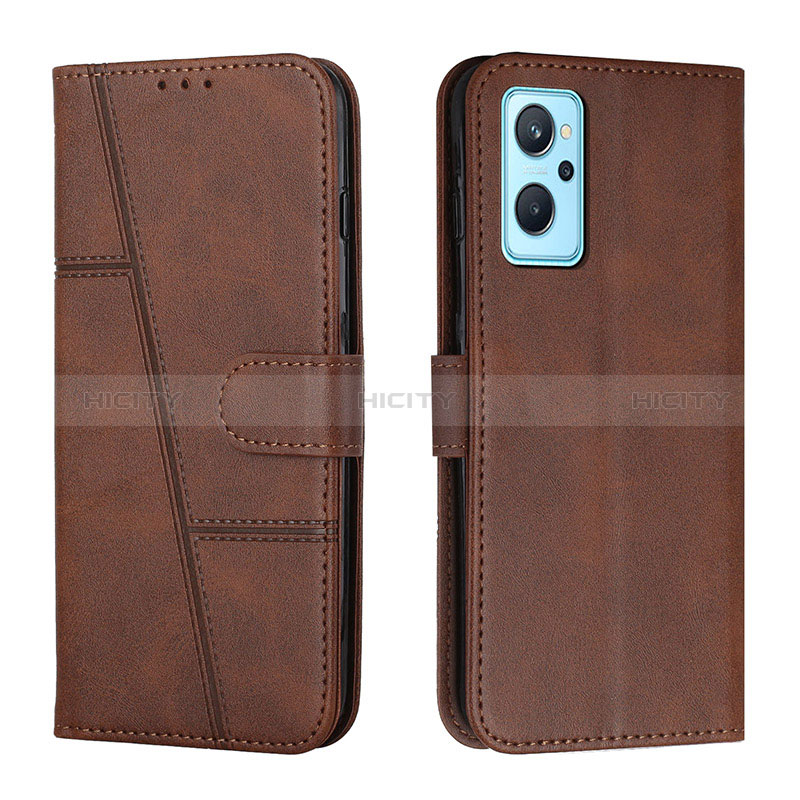 Coque Portefeuille Livre Cuir Etui Clapet Y01X pour Realme 10 5G Marron Plus