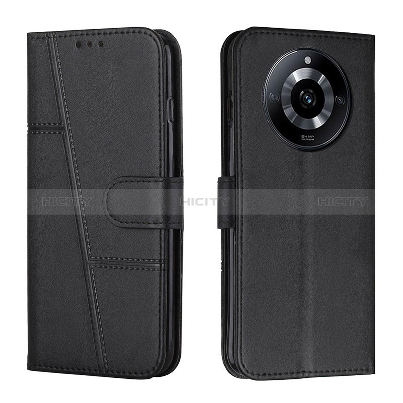 Coque Portefeuille Livre Cuir Etui Clapet Y01X pour Realme 11 Pro+ Plus 5G Noir Plus