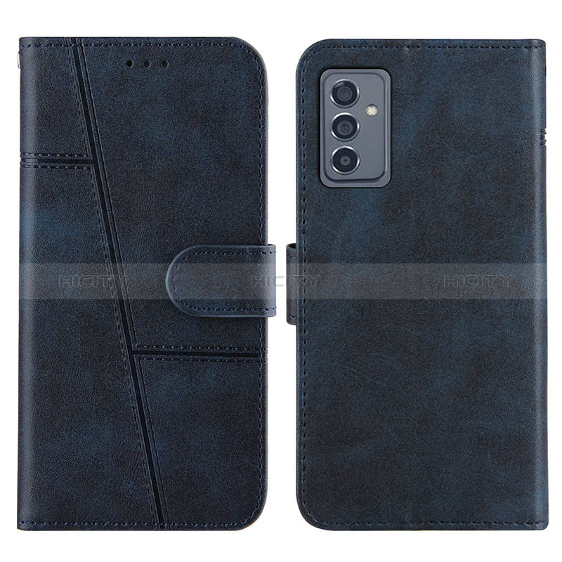 Coque Portefeuille Livre Cuir Etui Clapet Y01X pour Samsung Galaxy A15 LTE Bleu Plus