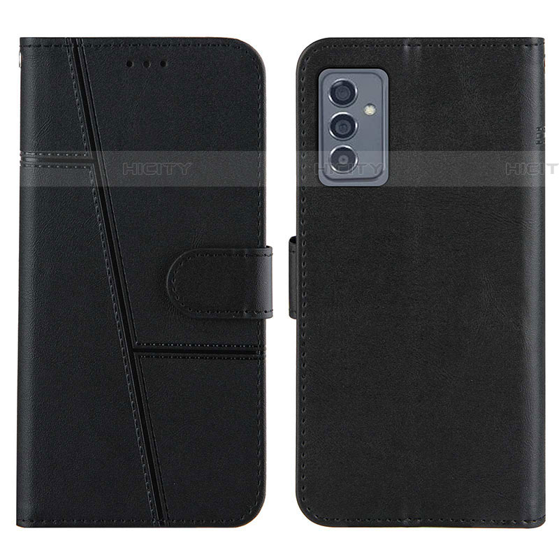 Coque Portefeuille Livre Cuir Etui Clapet Y01X pour Samsung Galaxy A82 5G Noir Plus