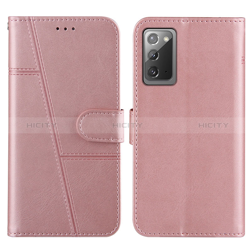 Coque Portefeuille Livre Cuir Etui Clapet Y01X pour Samsung Galaxy Note 20 5G Plus