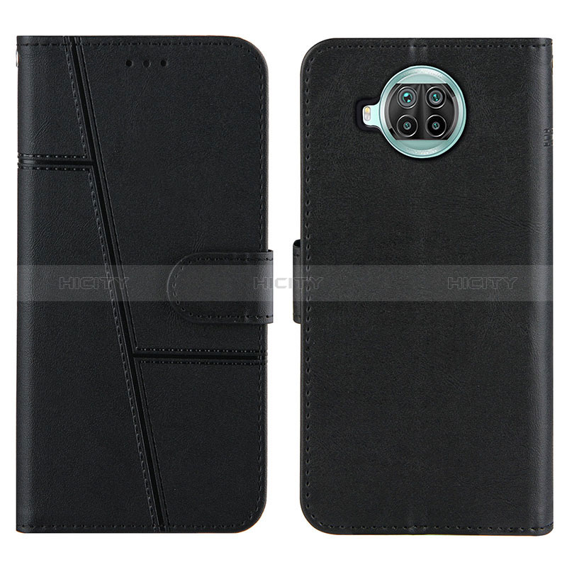 Coque Portefeuille Livre Cuir Etui Clapet Y01X pour Xiaomi Mi 10i 5G Noir Plus