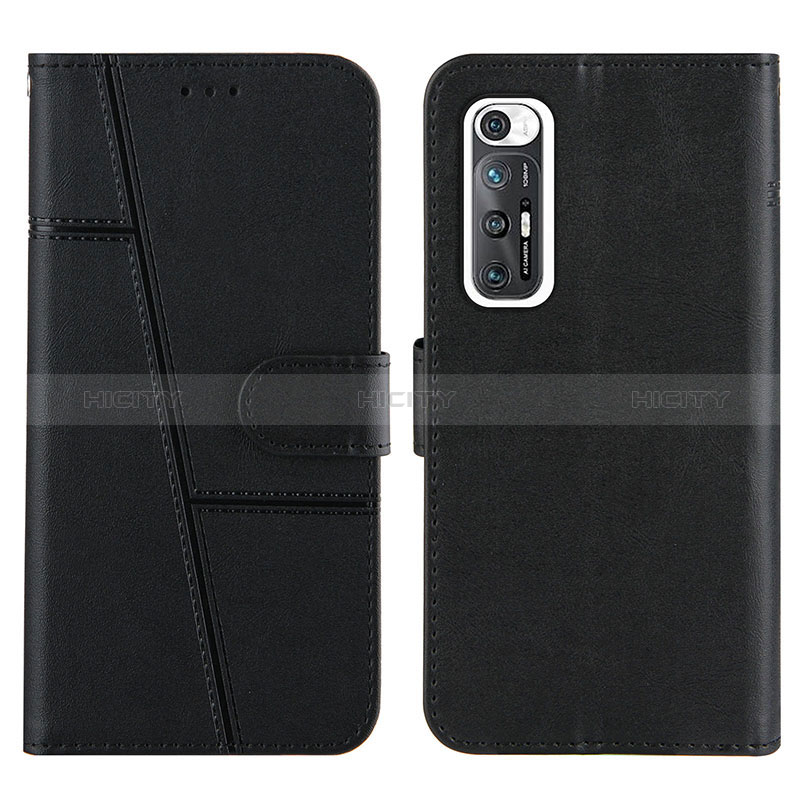 Coque Portefeuille Livre Cuir Etui Clapet Y01X pour Xiaomi Mi 10S 5G Noir Plus