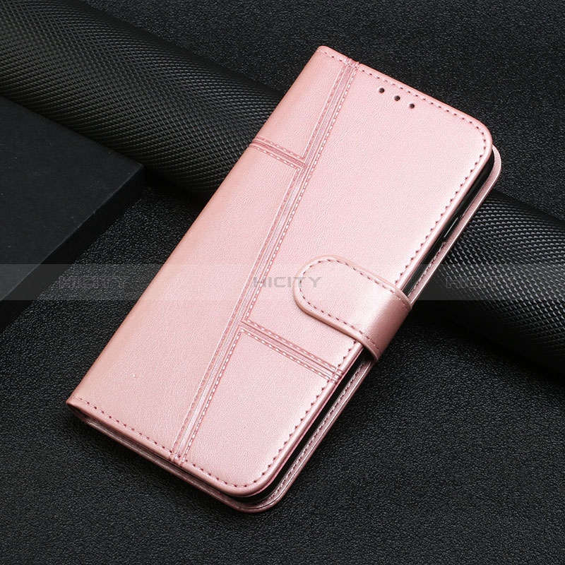 Coque Portefeuille Livre Cuir Etui Clapet Y01X pour Xiaomi Mi 13 Pro 5G Or Rose Plus