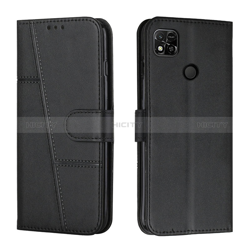 Coque Portefeuille Livre Cuir Etui Clapet Y01X pour Xiaomi POCO C31 Noir Plus