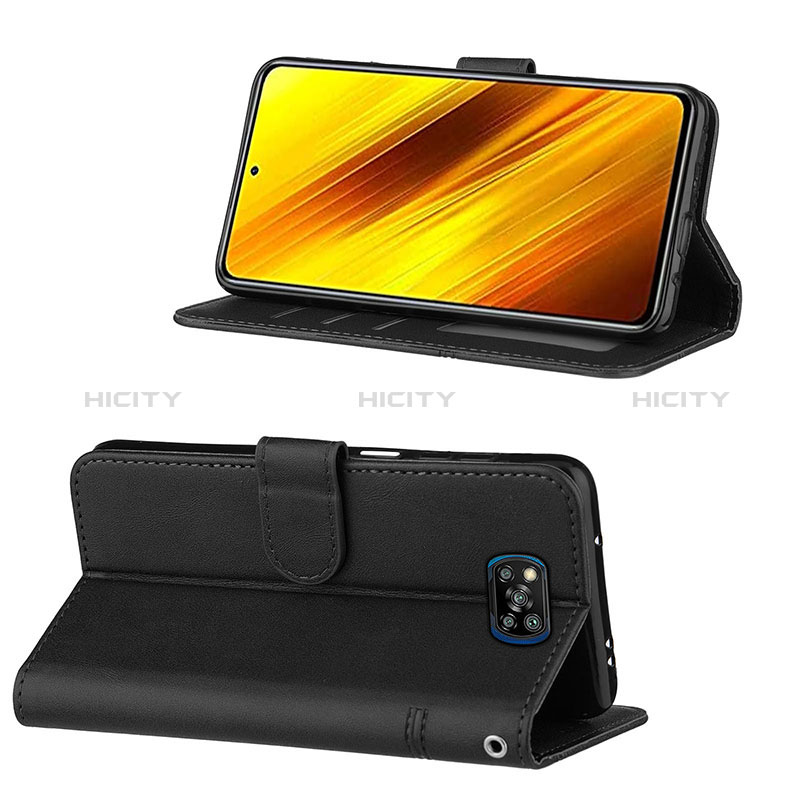 Coque Portefeuille Livre Cuir Etui Clapet Y01X pour Xiaomi Poco X3 NFC Plus