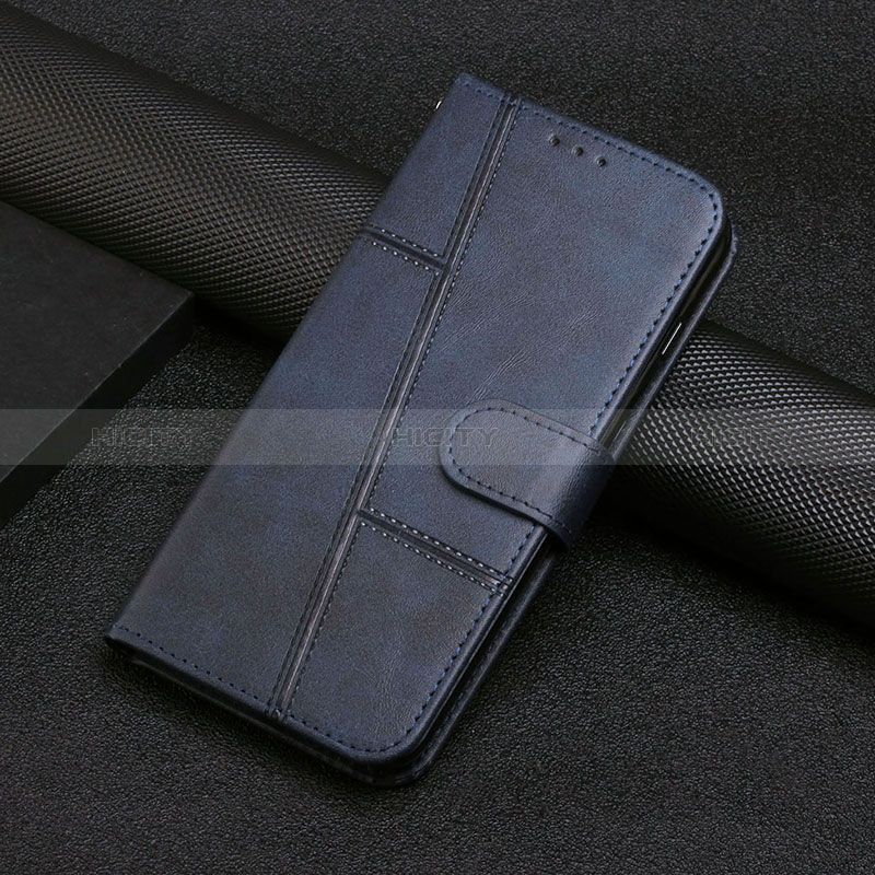 Coque Portefeuille Livre Cuir Etui Clapet Y01X pour Xiaomi Redmi K60 5G Bleu Plus