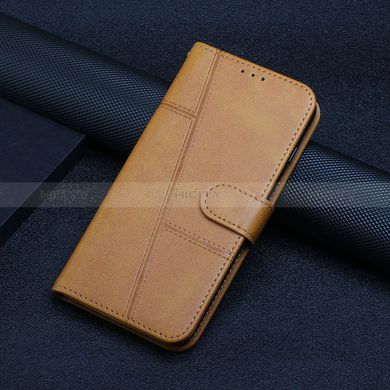 Coque Portefeuille Livre Cuir Etui Clapet Y01X pour Xiaomi Redmi K60 5G Brun Clair Plus