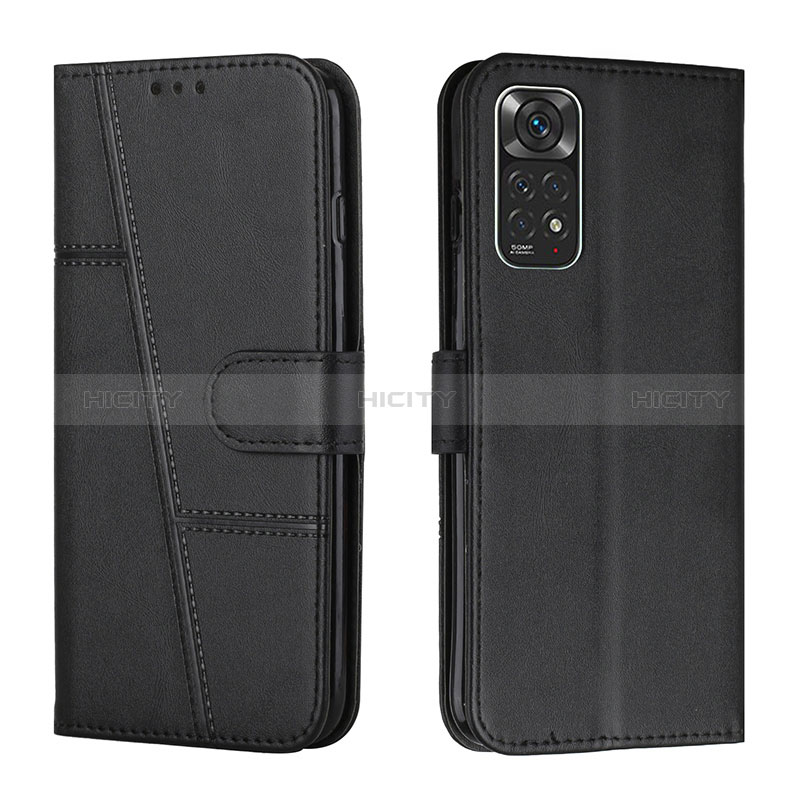 Coque Portefeuille Livre Cuir Etui Clapet Y01X pour Xiaomi Redmi Note 11S 4G Noir Plus