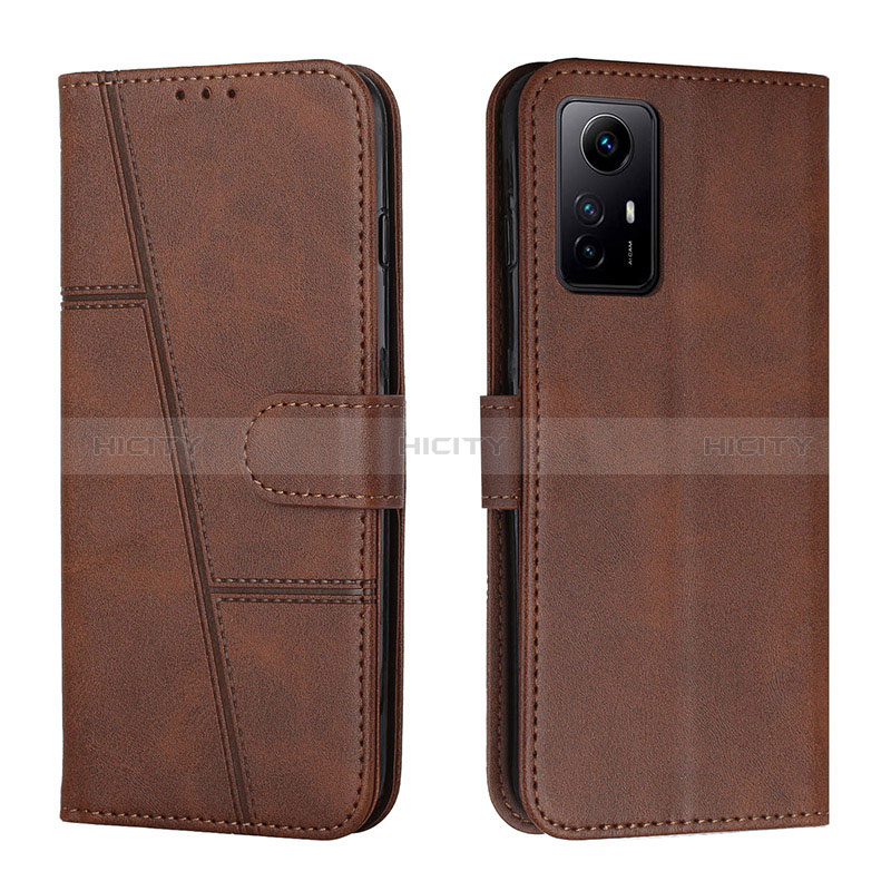 Coque Portefeuille Livre Cuir Etui Clapet Y01X pour Xiaomi Redmi Note 12S Marron Plus