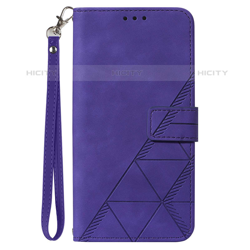 Coque Portefeuille Livre Cuir Etui Clapet Y02B pour Google Pixel 8 5G Violet Plus