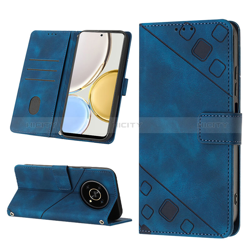 Coque Portefeuille Livre Cuir Etui Clapet Y02B pour Huawei Honor Magic4 Lite 5G Plus