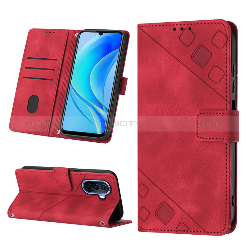 Coque Portefeuille Livre Cuir Etui Clapet Y02B pour Huawei Nova Y70 Plus