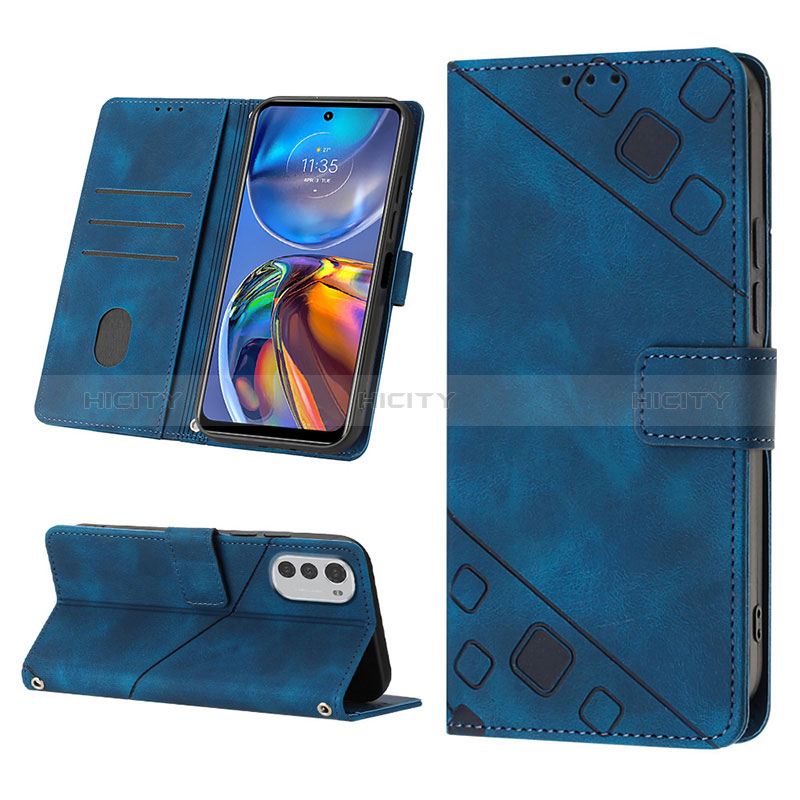 Coque Portefeuille Livre Cuir Etui Clapet Y02B pour Motorola Moto E32 Plus