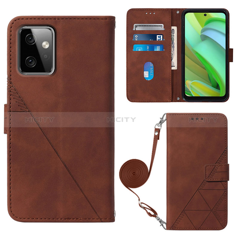 Coque Portefeuille Livre Cuir Etui Clapet Y02B pour Motorola Moto G Power 5G (2023) Plus