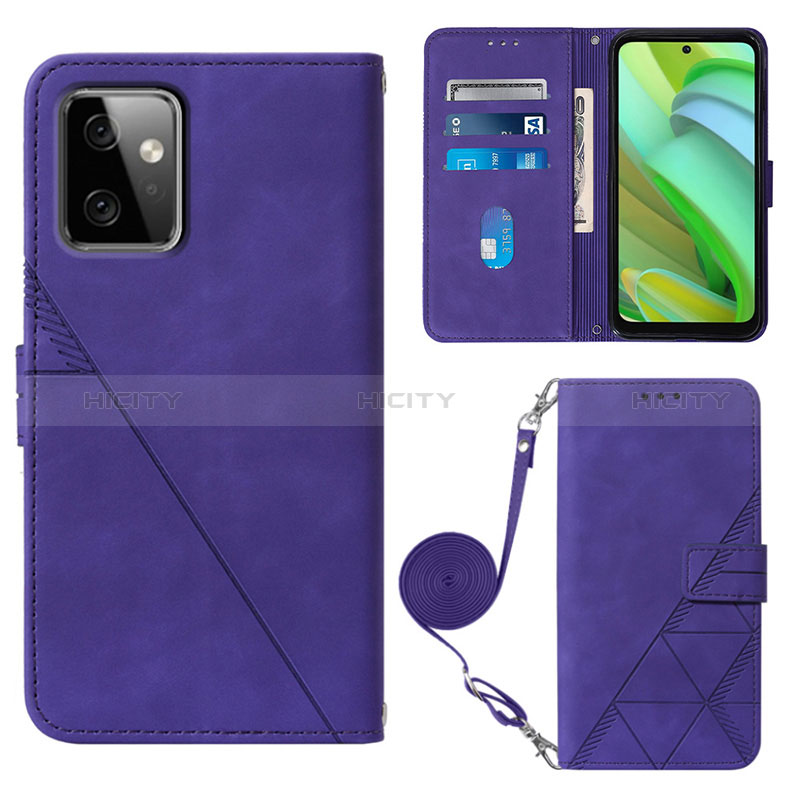 Coque Portefeuille Livre Cuir Etui Clapet Y02B pour Motorola Moto G Power 5G (2023) Plus