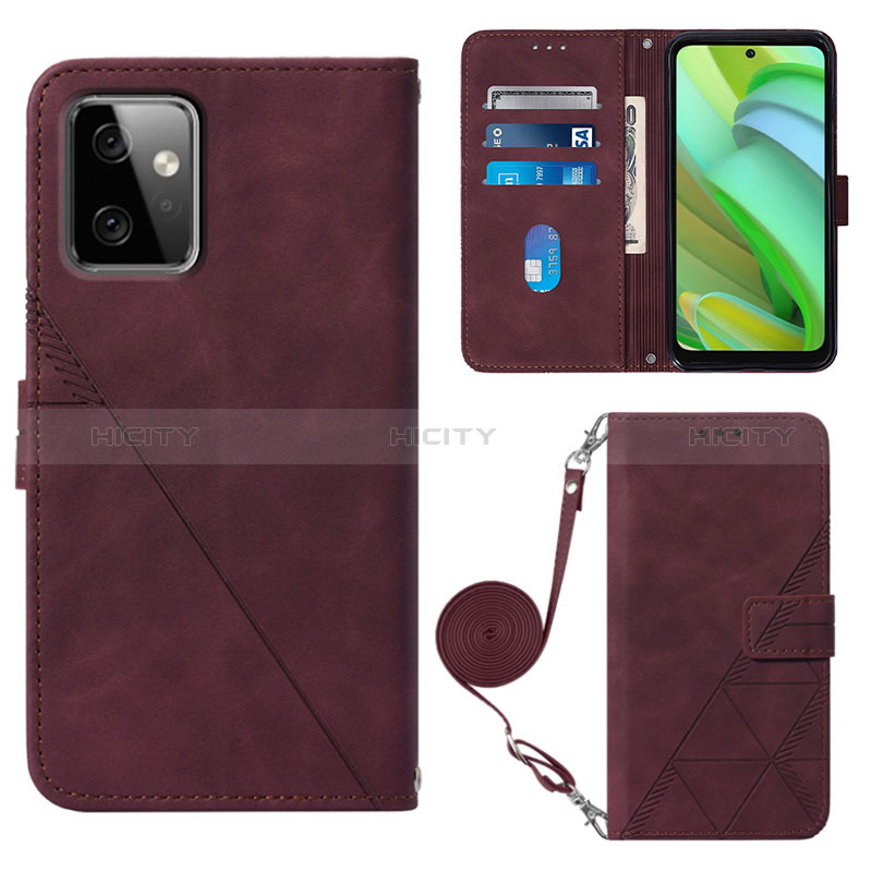 Coque Portefeuille Livre Cuir Etui Clapet Y02B pour Motorola Moto G Power 5G (2023) Plus