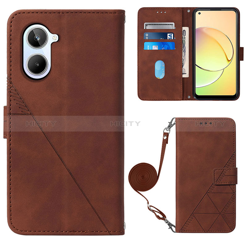 Coque Portefeuille Livre Cuir Etui Clapet Y02B pour Realme 10 4G Plus