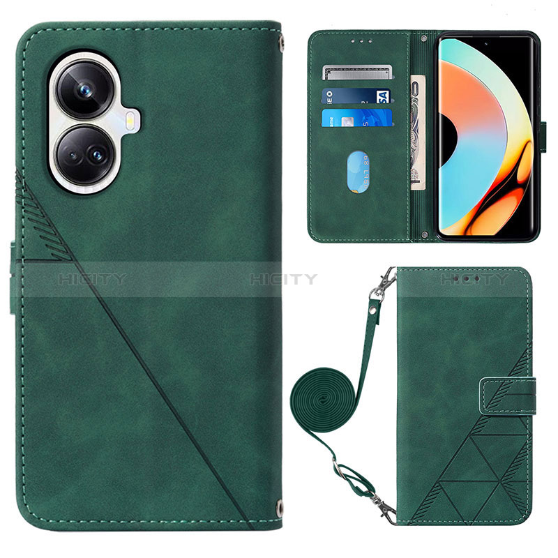 Coque Portefeuille Livre Cuir Etui Clapet Y02B pour Realme 10 Pro+ Plus 5G Plus