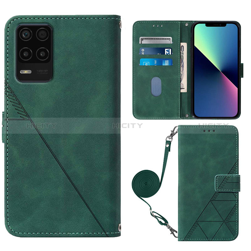 Coque Portefeuille Livre Cuir Etui Clapet Y02B pour Realme 8 5G Plus