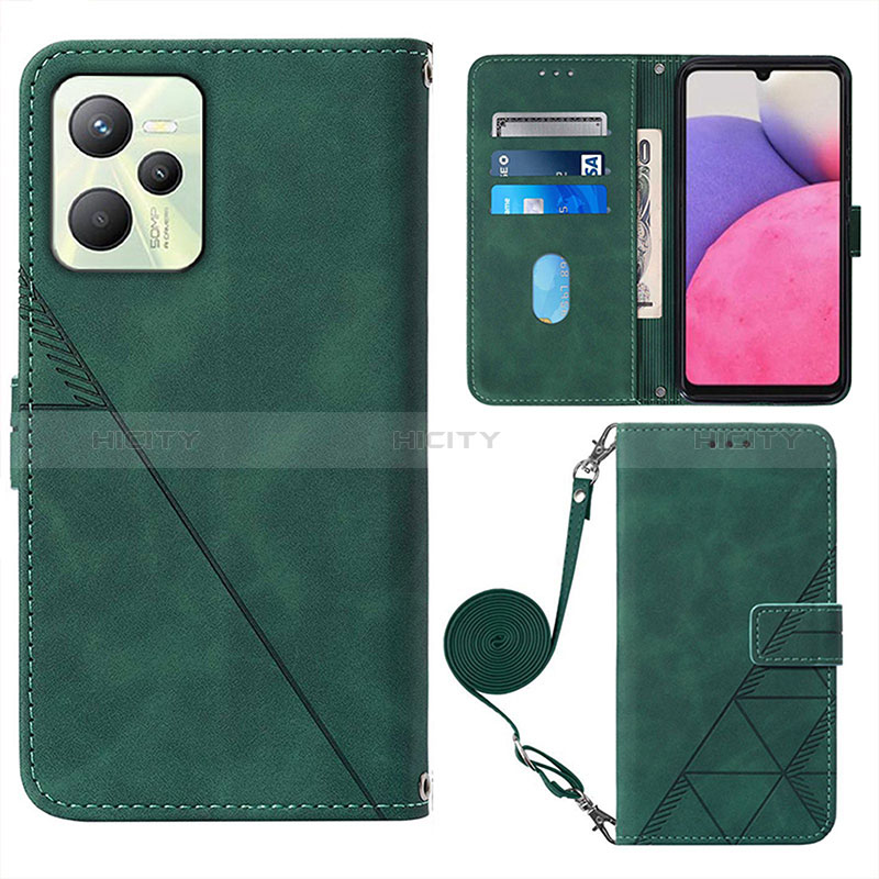 Coque Portefeuille Livre Cuir Etui Clapet Y02B pour Realme C35 Plus