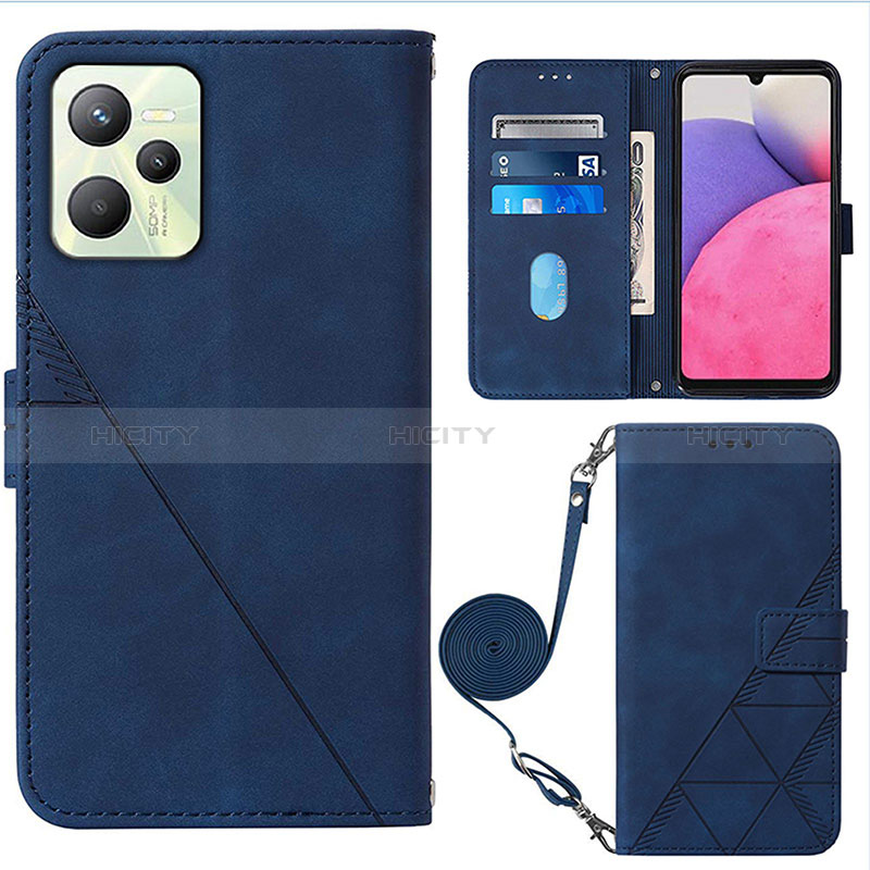 Coque Portefeuille Livre Cuir Etui Clapet Y02B pour Realme C35 Plus