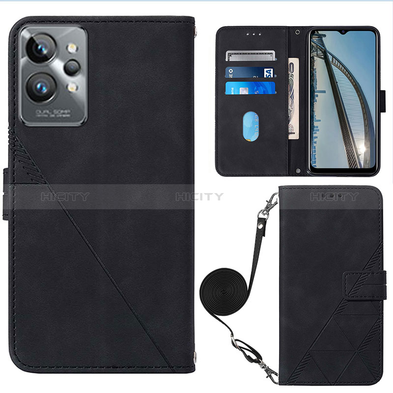 Coque Portefeuille Livre Cuir Etui Clapet Y02B pour Realme GT2 Pro 5G Plus