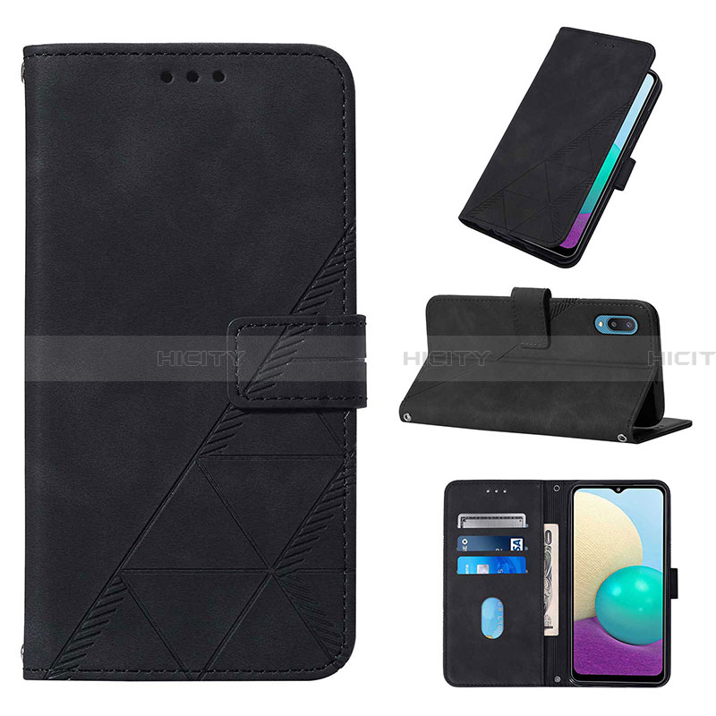 Coque Portefeuille Livre Cuir Etui Clapet Y02B pour Samsung Galaxy A02 Plus