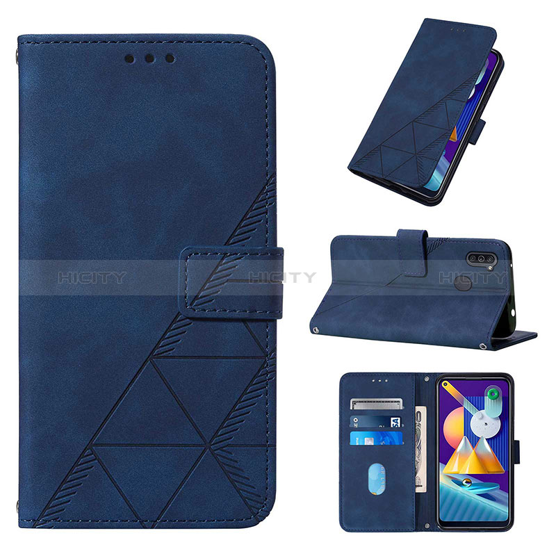 Coque Portefeuille Livre Cuir Etui Clapet Y02B pour Samsung Galaxy A11 Plus