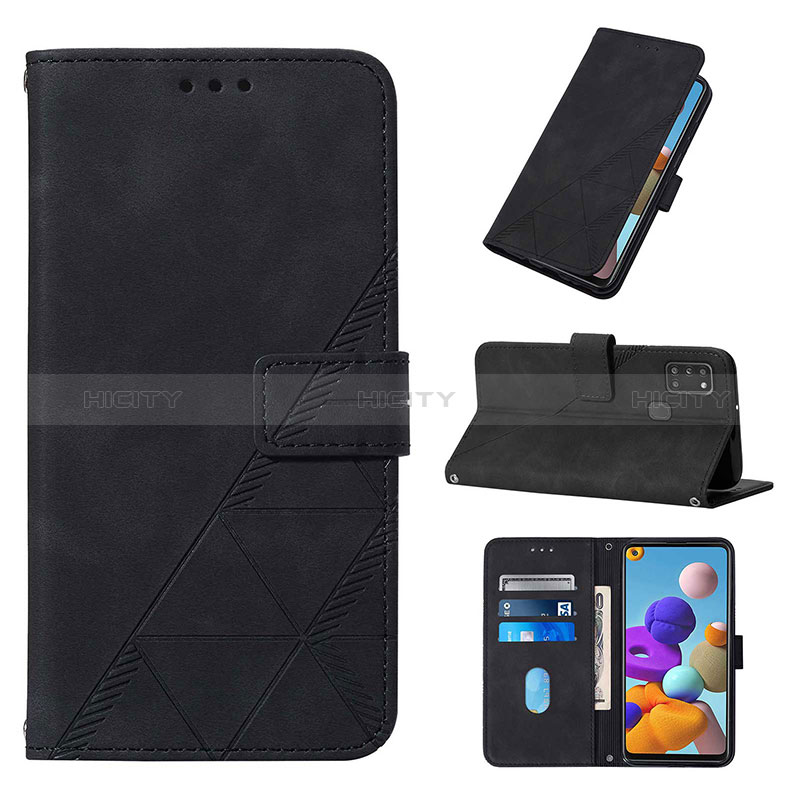 Coque Portefeuille Livre Cuir Etui Clapet Y02B pour Samsung Galaxy A21s Plus