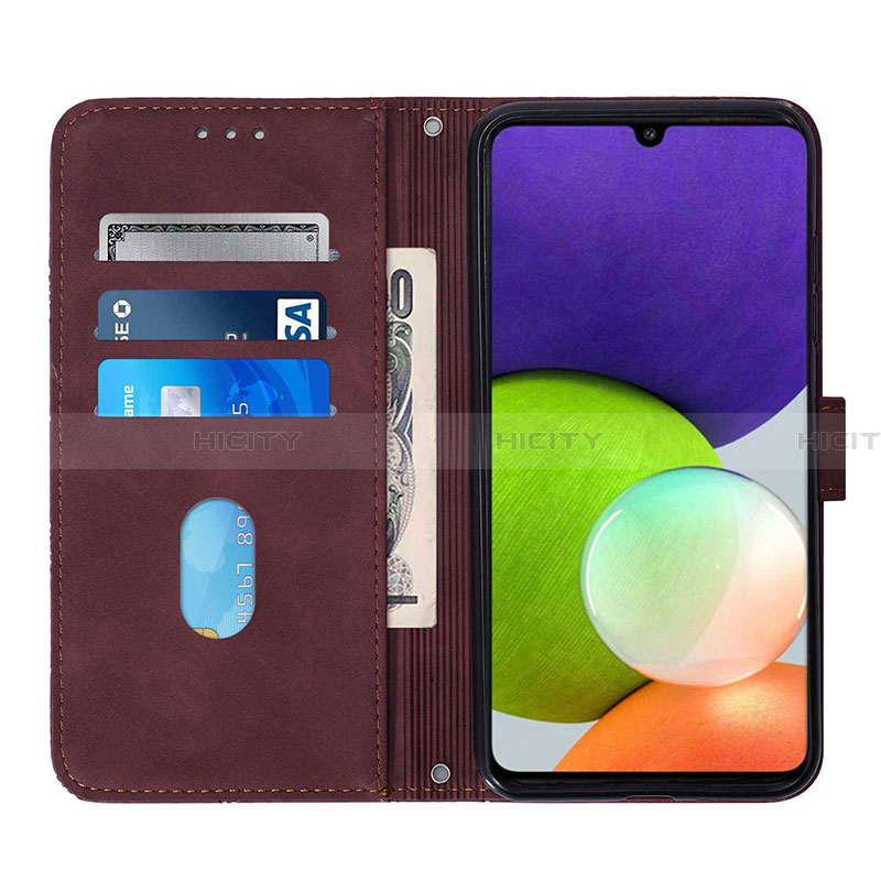 Coque Portefeuille Livre Cuir Etui Clapet Y02B pour Samsung Galaxy A22 4G Plus