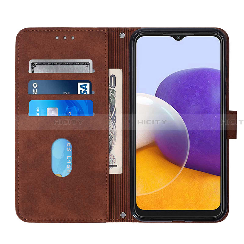 Coque Portefeuille Livre Cuir Etui Clapet Y02B pour Samsung Galaxy A22 5G Plus