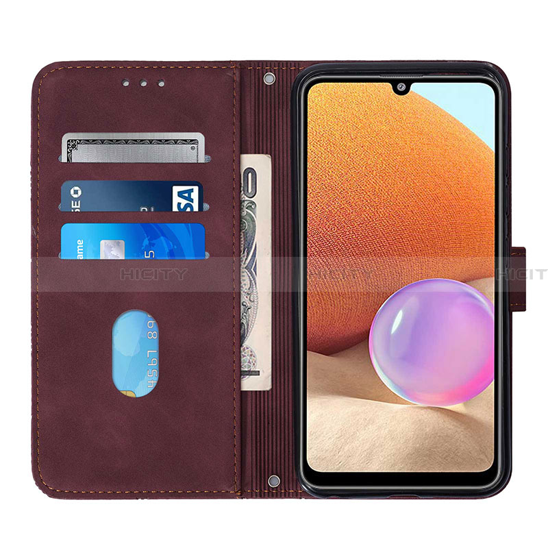 Coque Portefeuille Livre Cuir Etui Clapet Y02B pour Samsung Galaxy A32 5G Plus