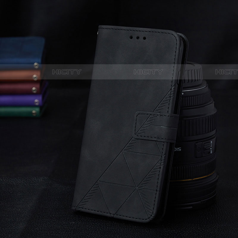 Coque Portefeuille Livre Cuir Etui Clapet Y02B pour Samsung Galaxy A72 4G Noir Plus