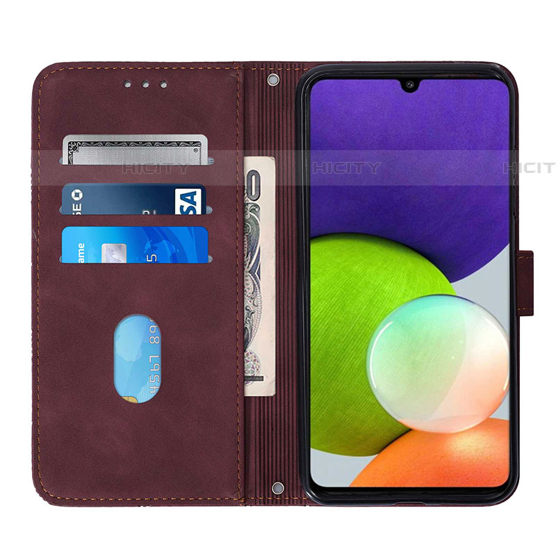 Coque Portefeuille Livre Cuir Etui Clapet Y02B pour Samsung Galaxy F22 4G Plus