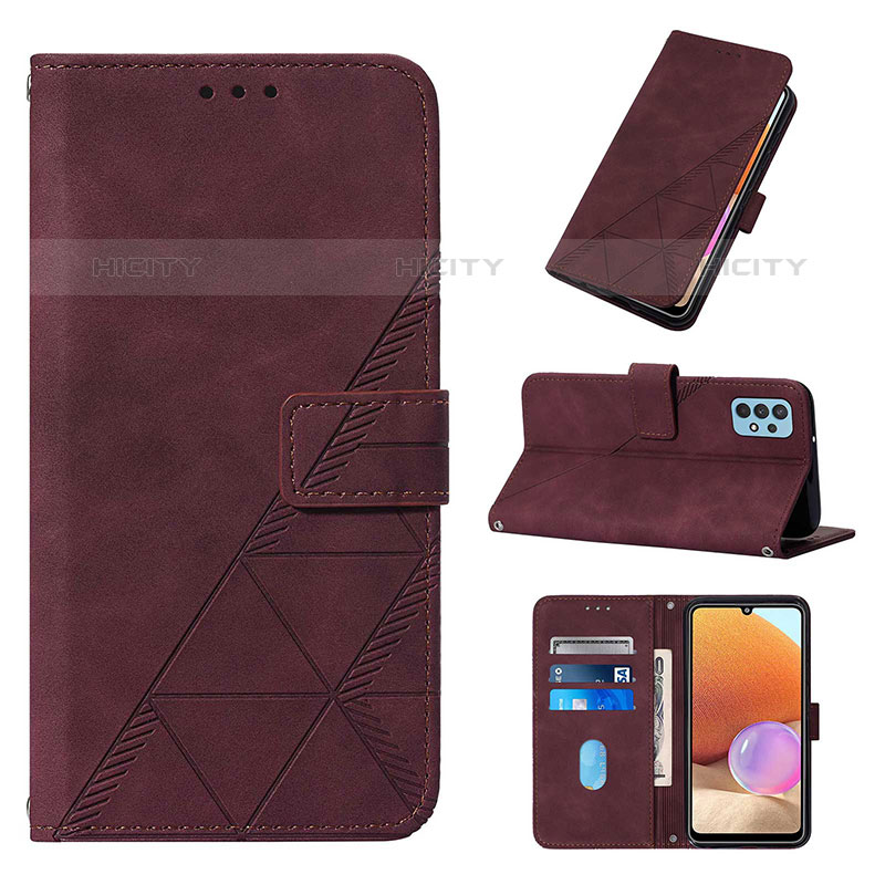 Coque Portefeuille Livre Cuir Etui Clapet Y02B pour Samsung Galaxy M32 5G Plus