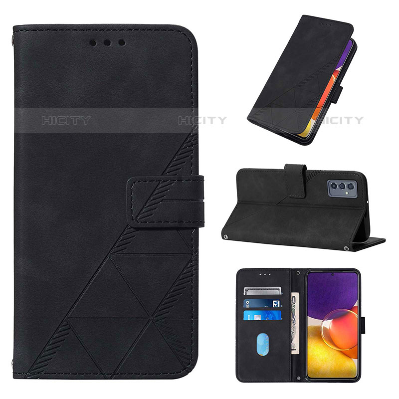 Coque Portefeuille Livre Cuir Etui Clapet Y02B pour Samsung Galaxy Quantum2 5G Plus