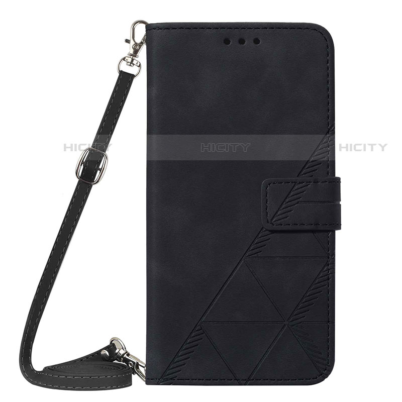 Coque Portefeuille Livre Cuir Etui Clapet Y02B pour Samsung Galaxy S21 5G Noir Plus