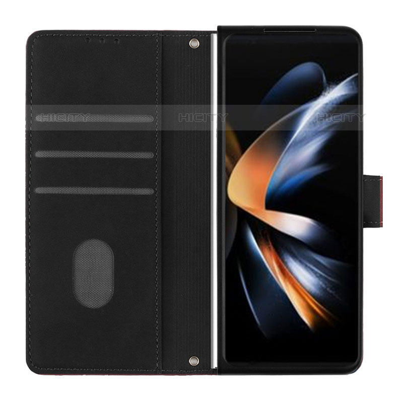 Coque Portefeuille Livre Cuir Etui Clapet Y02B pour Samsung Galaxy Z Fold5 5G Plus