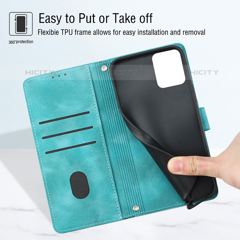 Coque Portefeuille Livre Cuir Etui Clapet Y02B pour Vivo iQOO U5x Plus