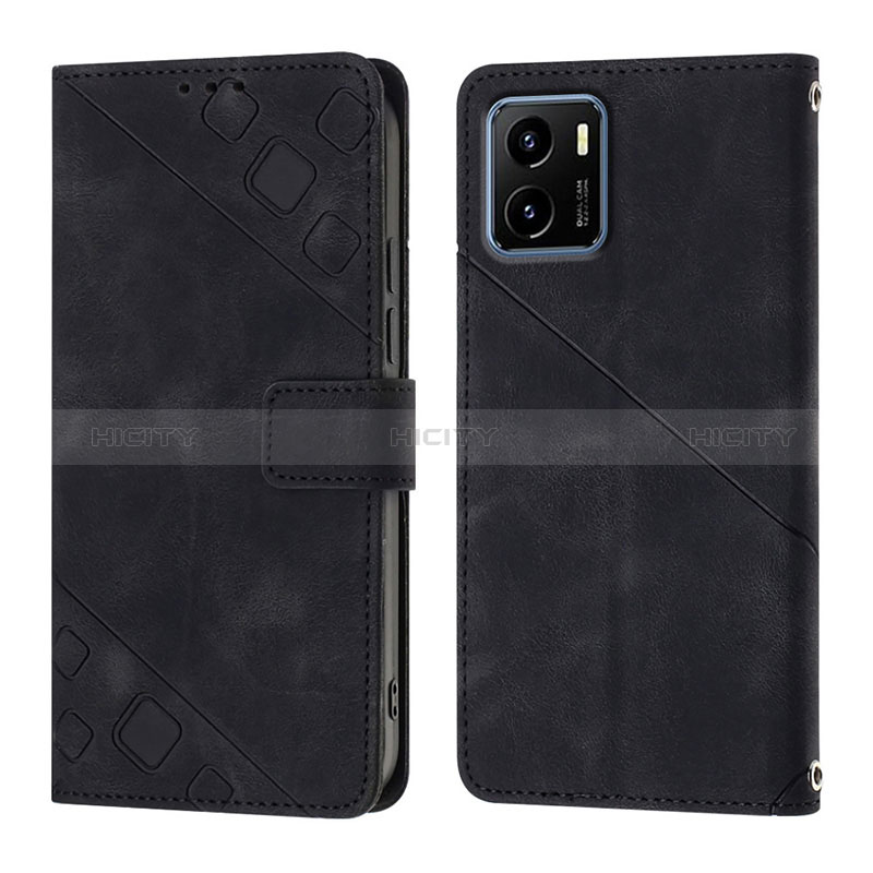 Coque Portefeuille Livre Cuir Etui Clapet Y02B pour Vivo Y01 Plus