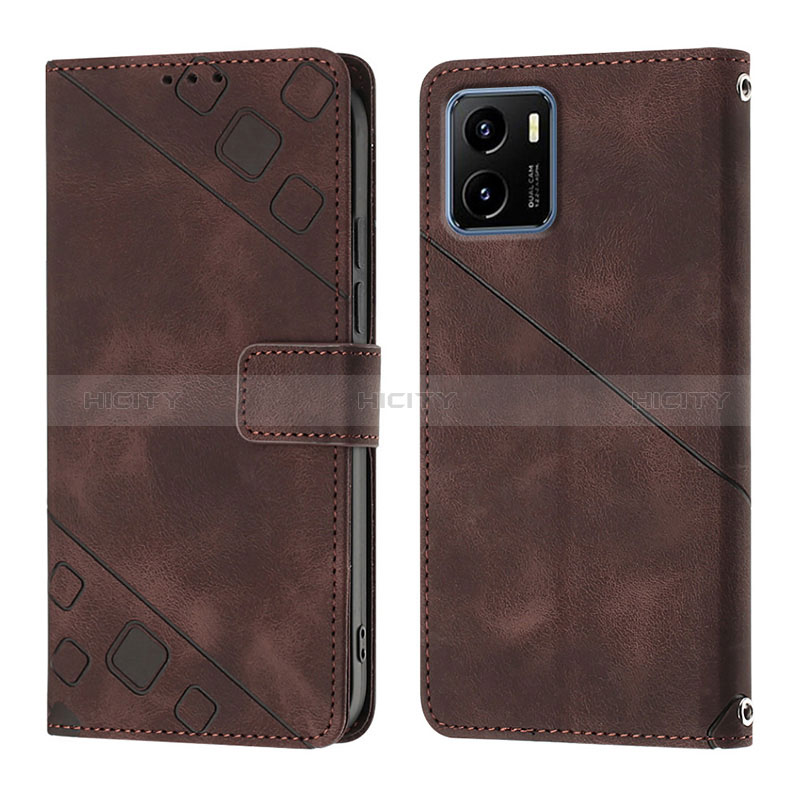 Coque Portefeuille Livre Cuir Etui Clapet Y02B pour Vivo Y01 Plus