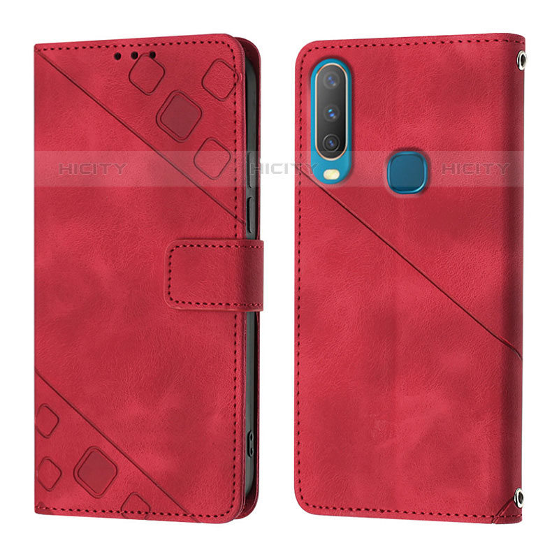 Coque Portefeuille Livre Cuir Etui Clapet Y02B pour Vivo Y12 Plus