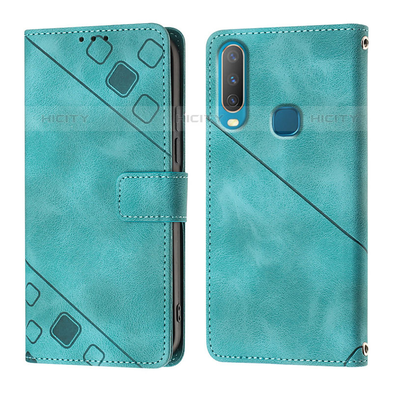 Coque Portefeuille Livre Cuir Etui Clapet Y02B pour Vivo Y3 Plus