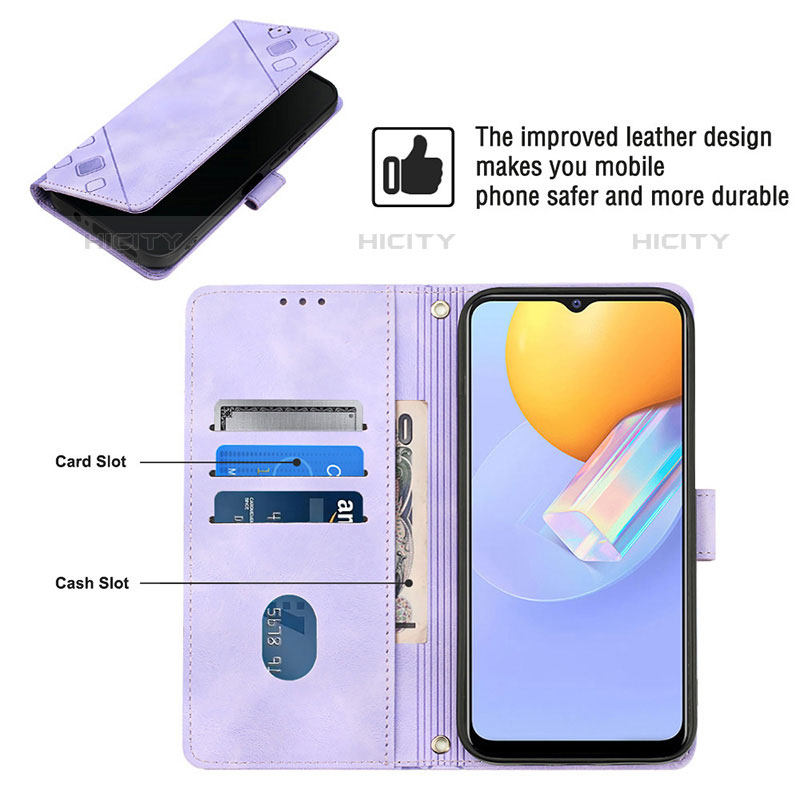 Coque Portefeuille Livre Cuir Etui Clapet Y02B pour Vivo Y51A Plus