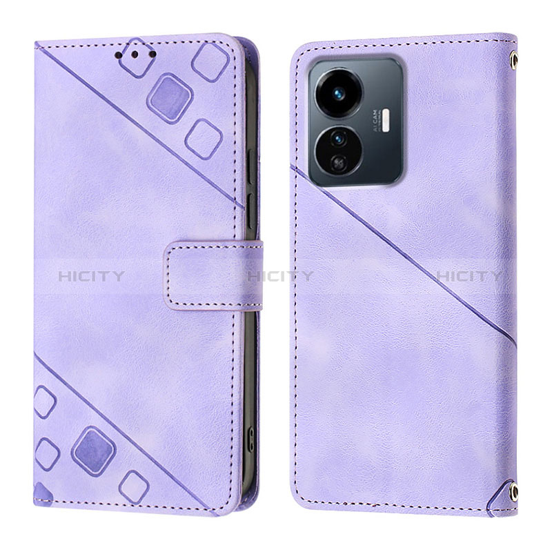 Coque Portefeuille Livre Cuir Etui Clapet Y02B pour Vivo Y77 5G Plus